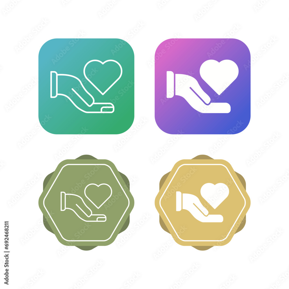 Care Vector Icon Care Vector Icon