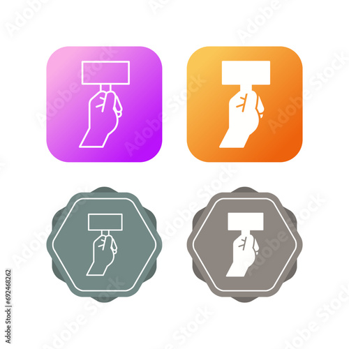 Protest Vector Icon