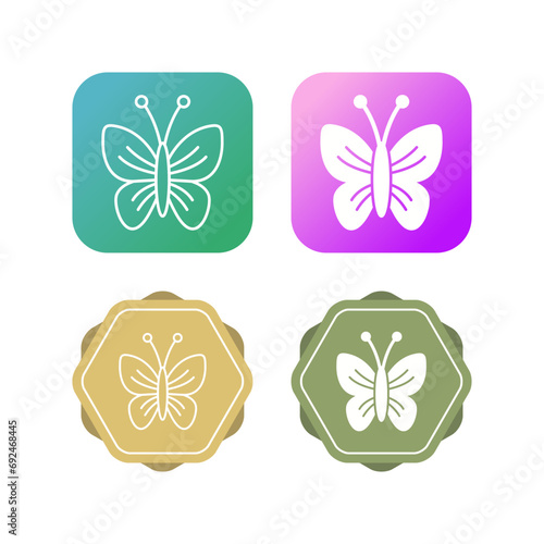 Butterfly Vector Icon