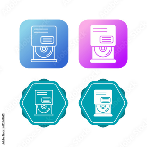 Cd Room Vector Icon