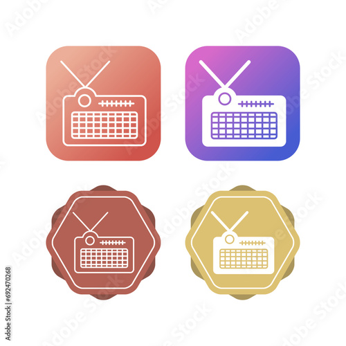 Radio Vector Icon