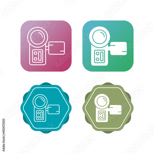 Video Camera Vector Icon