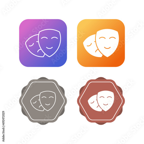 Drama Vector Icon