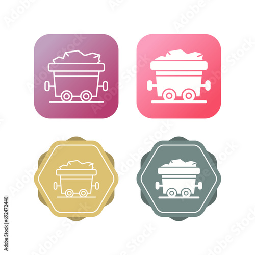 Coal Vector Icon