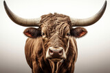 Longhorn bull animal