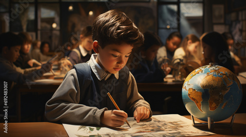 significance of global learning and knowledge sharing, emphasizing the real-world impact of education. Generative AI