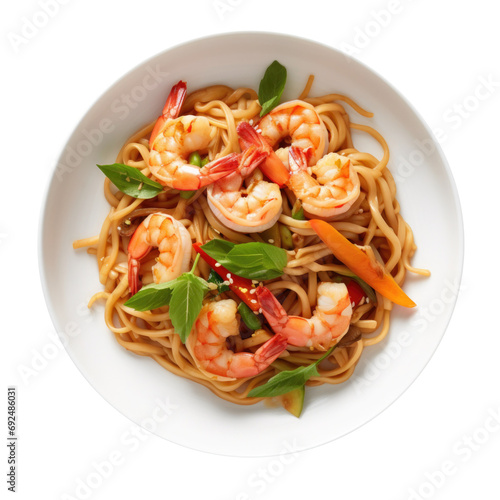 Stir Fried Noodles with Shr...