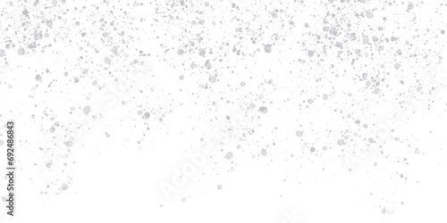 snow scattered on a white background. It can be used as a background for winter themed designs, or as a texture for 3D models. © Rysak