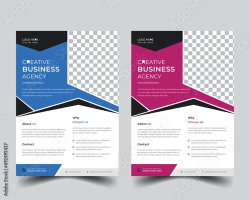 Corporate business flyer template design  cover modern layout, annual report, poster, flyer in A4 template,