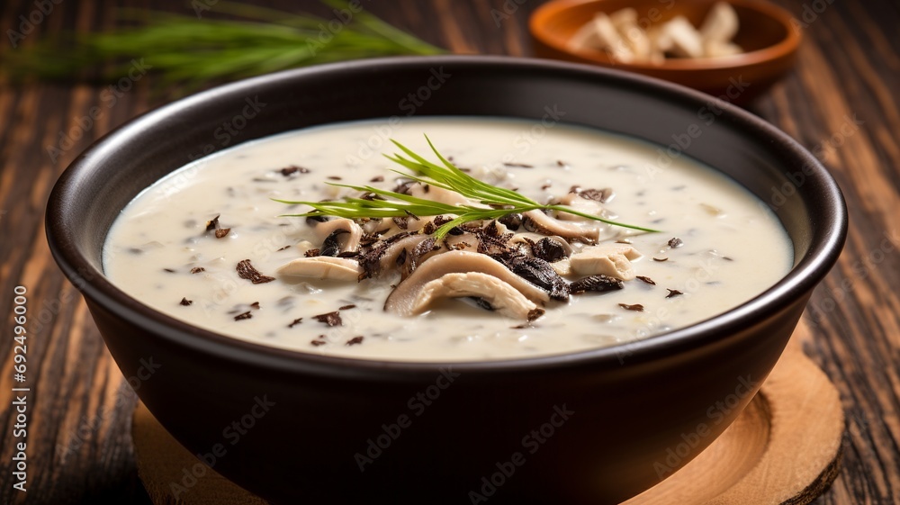 Wild Rice Soup: Creamy Soup with Midwest's Staple Grain and Poultry Wild Rice Soup: Creamy Soup with Midwest's Staple Grain and Poultry