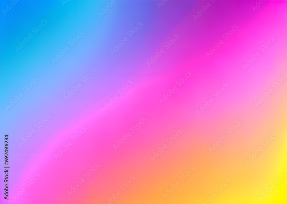 Obraz premium Gradient background design mixed colors, modern trend colors bright illustration mix palette, Generative AI
