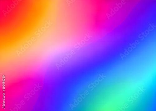 Gradient background design mixed colors, modern trend colors bright illustration mix palette, Generative AI