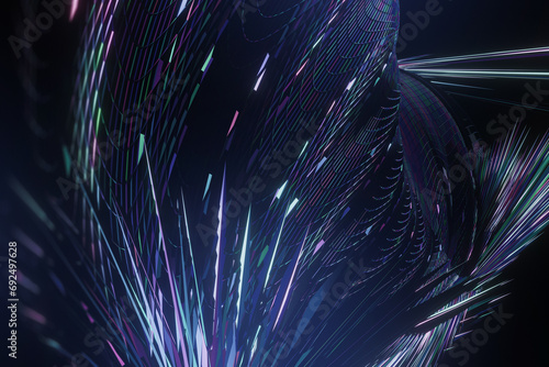 futuristic high tech struct...