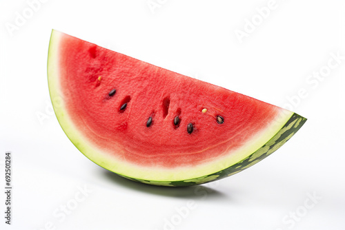 Watermelon on white background