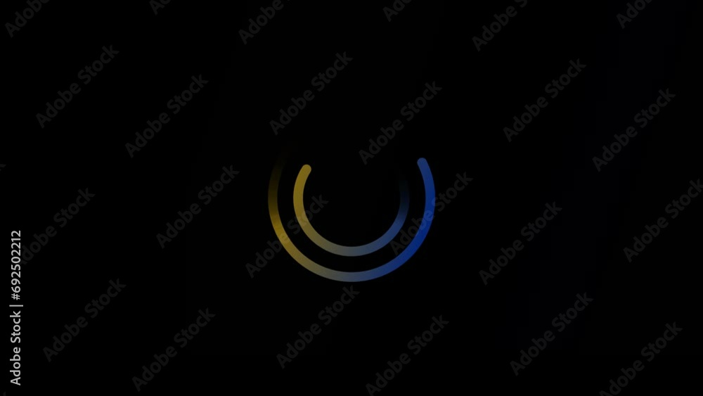 Loading video motion animation Loading video motion animation