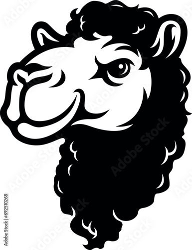 Head of Camel with a Smirk