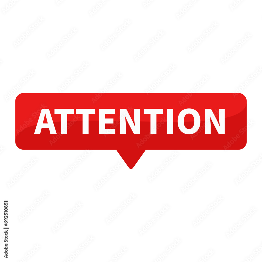 Attention In Red Rectangle Shape For Sale Promotion Business Marketing Information Social Media
Attention In Red Rectangle Shape For Sale Promotion Business Marketing Information Social Media