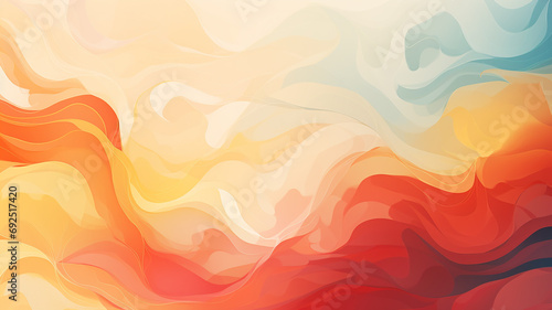 Colorful abstract background like water color waves