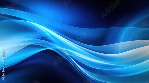 modern blue dynamic background illustration motion energy, flowing wave, gradient smooth modern blue dynamic background
