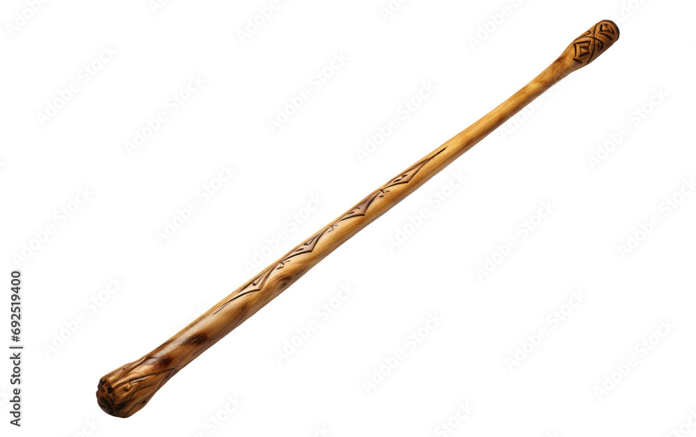 Churning Rod On Isolated Background Churning Rod On Isolated Background
