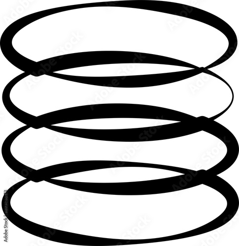 Geometric circle line element