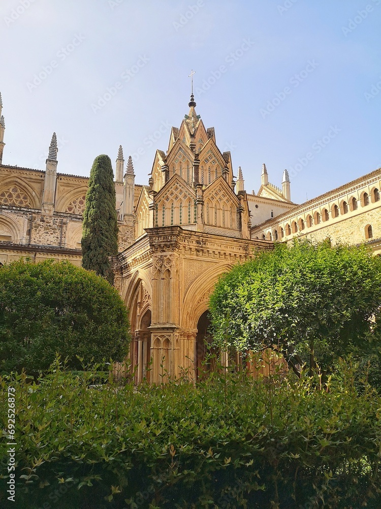cloister of the Royal Monastery of Our Lady of Guadalupe, UNESCO World Heritage Site cloister of the Royal Monastery of Our Lady of Guadalupe, UNESCO World Heritage Site