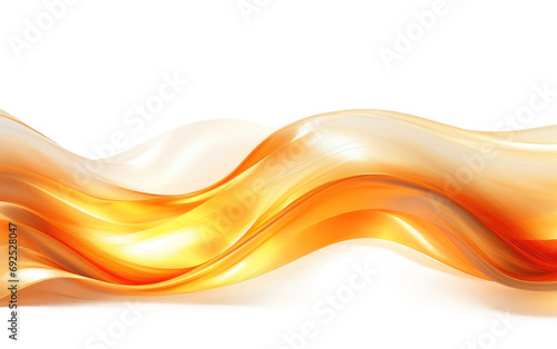 Luminescent Waters Illuminated Glowing Flow on a White or Clear Surface PNG Transparent Background