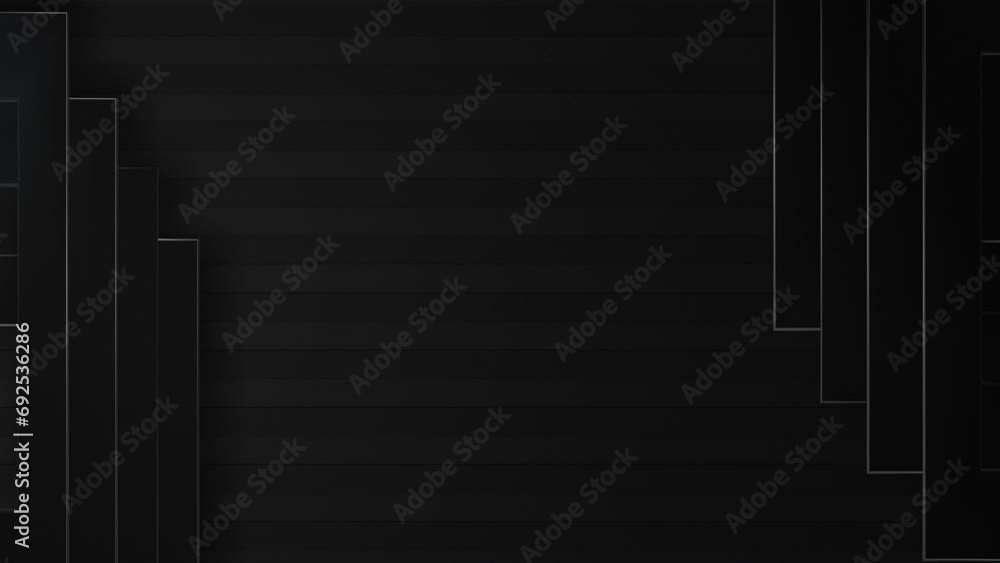 This stock motion graphic video of 4K Animated Black Background with gentle overlapping curves on seamless loops. This stock motion graphic video of 4K Animated Black Background with gentle overlapping curves on seamless loops.