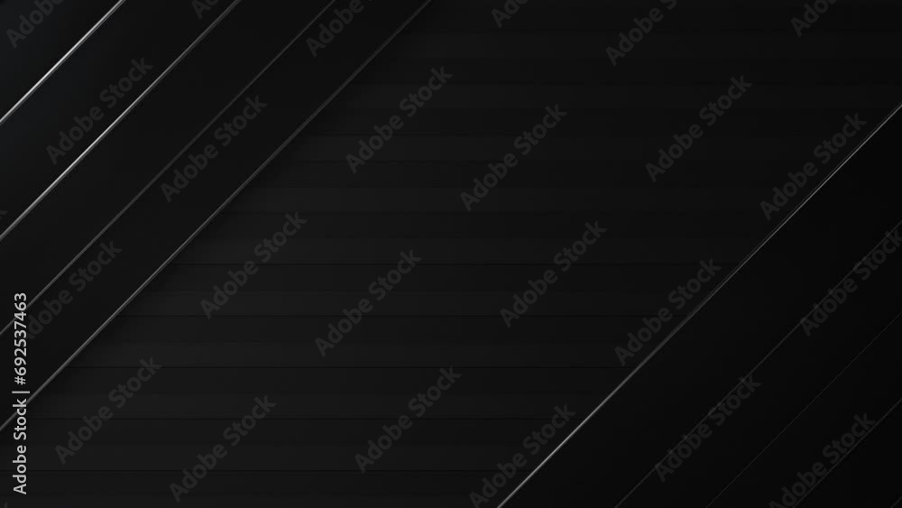 This stock motion graphic video of 4K Animated Black Background with gentle overlapping curves on seamless loops. This stock motion graphic video of 4K Animated Black Background with gentle overlapping curves on seamless loops.