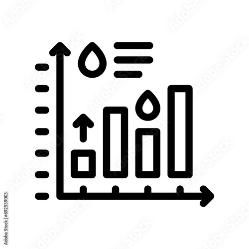 analytics line icon