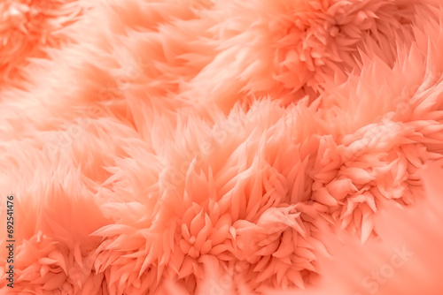 ultra modern surreal background in the color peach fuzz