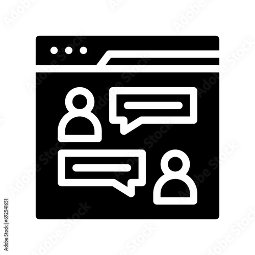comments glyph icon