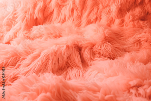 ultra modern surreal background in the color peach fuzz