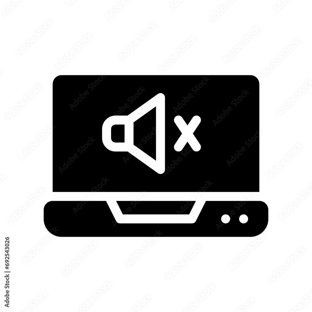 laptop glyph icon laptop glyph icon