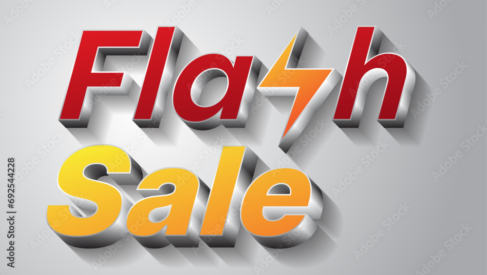 flash sale vector design with red and orange for banner, poster, voucher, etc. flash sale vector design with red and orange for banner, poster, voucher, etc.