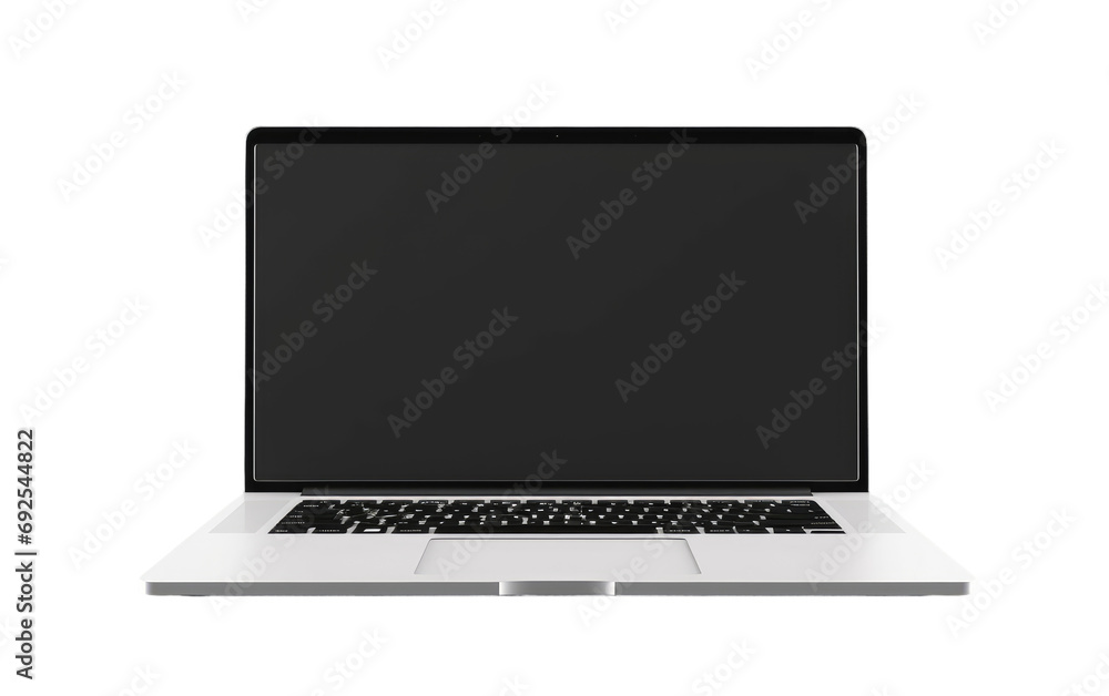 Digital Canvas Blank Laptop Screen on a White or Clear Surface PNG Transparent Background Digital Canvas Blank Laptop Screen on a White or Clear Surface PNG Transparent Background
