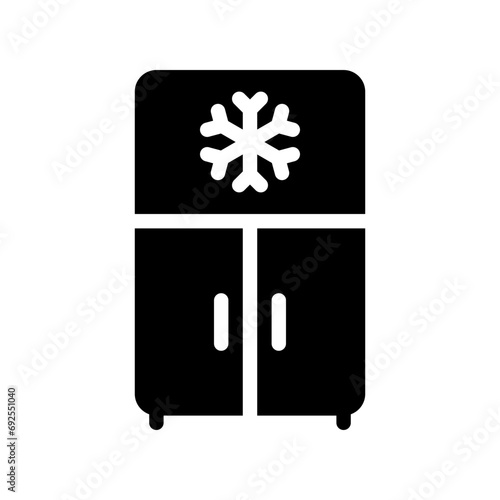freezer glyph icon