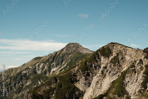 夏の山