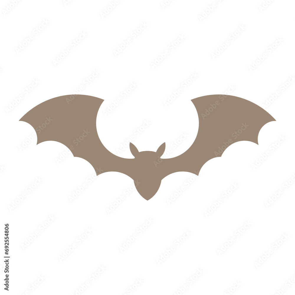 Obraz premium icon vector bat template design trendy