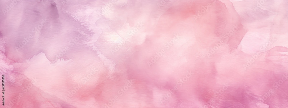 Watercolor art background. Old paper. Pink texture for cards, flyers, poster, banner.	
