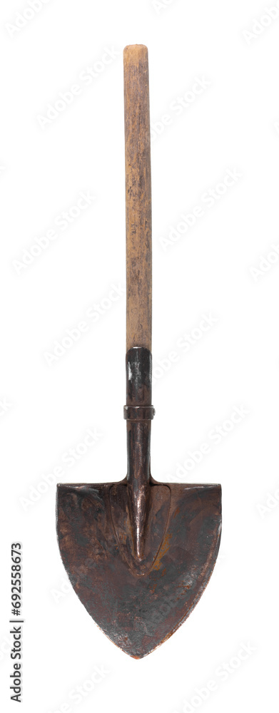 bayonet shovel isolated on white background bayonet shovel isolated on white background