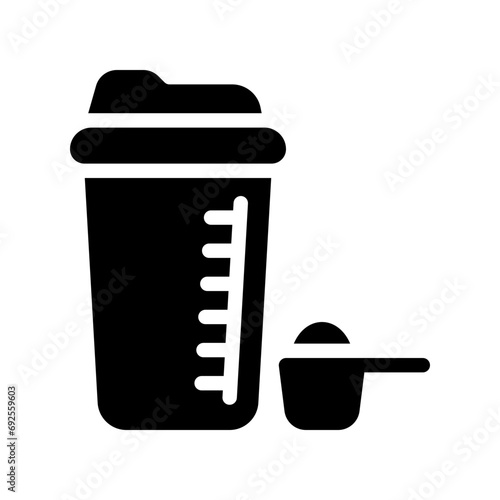 whey glyph icon