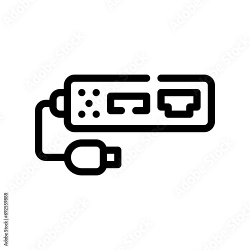 adapter line icon