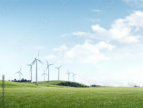 Renewable energy, solar energy, wind power generation