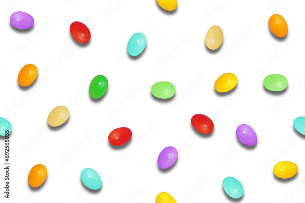 Colored Jelly Beans