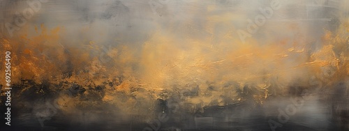 abstract painting background texture with dark golden © paisorn