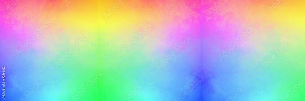Scene or background in rainbow tones