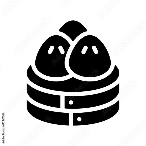 dim sum glyph icon