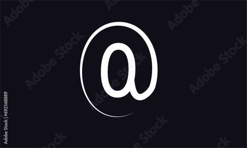 e mail address symbol