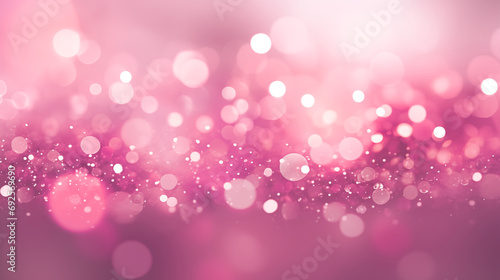 光の背景。ピンク。玉ボケ。AI生成画像